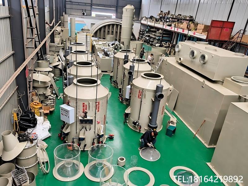 瑞桓环保 PP 废气处理设备成品